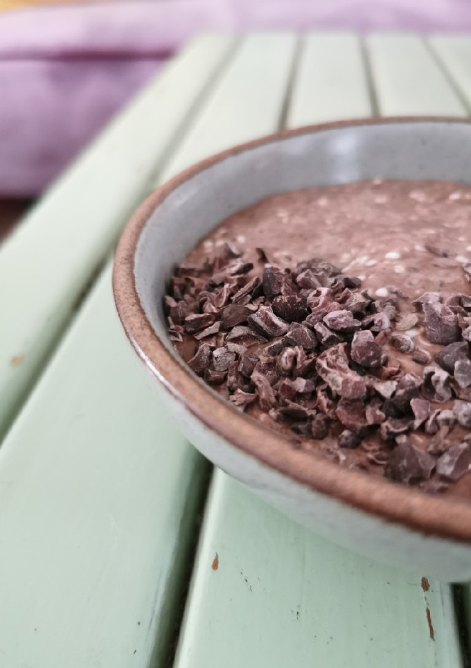 Una foto de Pudding de chía para el desayuno