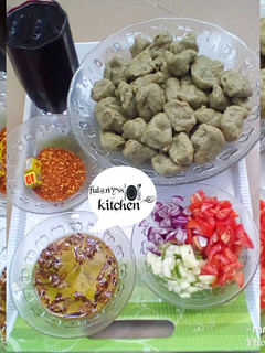A picture of Dan wake by ful@rny"ss kitchen..