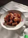 Semur tahu tempe telur bumbu iris