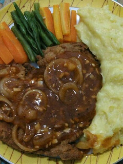 Foto resep Chicken Steak with Mashed Potato