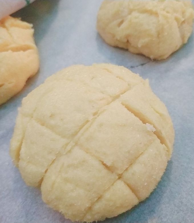 Japanese Melon Pan (メロンパン) Recipe By Moimoire