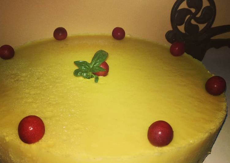 Tarta fría de limón