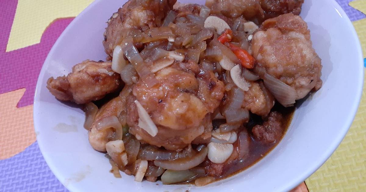 Ayam Goreng Tepung Saus Teriyaki