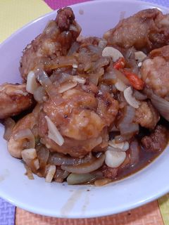Foto resep Ayam goreng tepung saus teriyaki