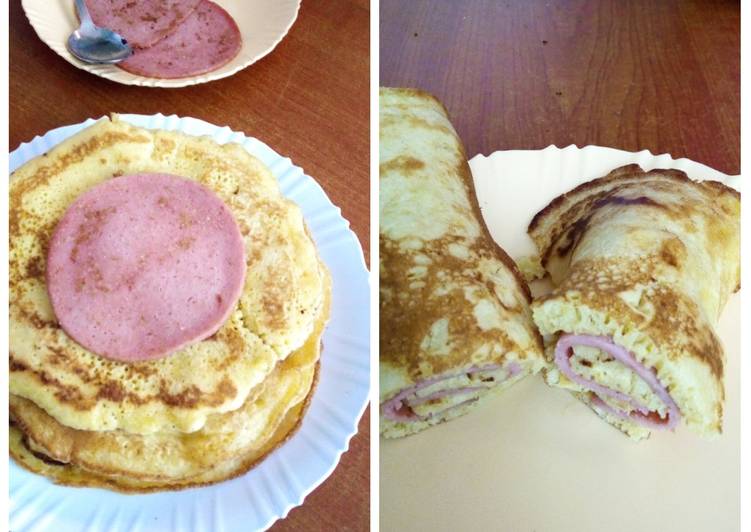 Recipe of Any-night-of-the-week Beefbrawn pancake roll #authormarathon #meatrecipe