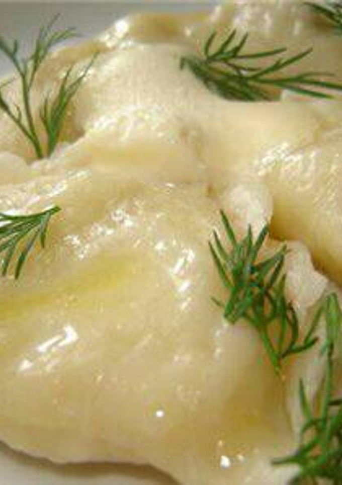 Una foto de Raviolis de patata y champiñones