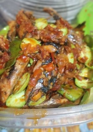 Foto resep Balado Ikan Tongkol Petai