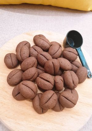 Coffee bean cookies 咖啡豆餅乾 的食譜成品照片