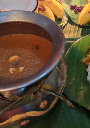 A picture of Kodo Millet Sweet Pongal.