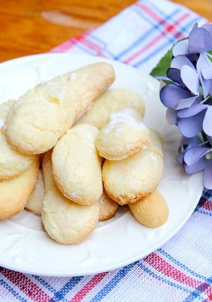 安萱下課後 萱妹的拿手點心 手指餅乾 的食譜成品照片