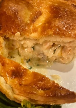 A picture of A Serious Fish Pie.