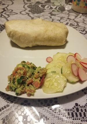 Una foto de Burrito a mi estilo y muy mejorado...😁