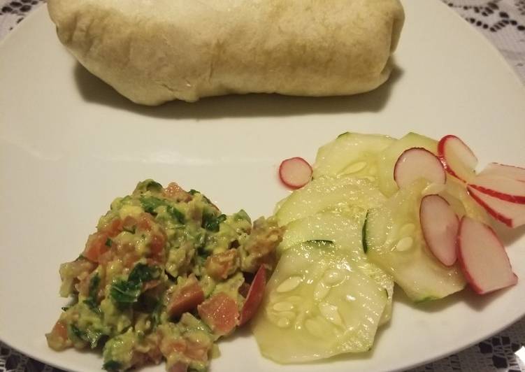 Burrito a mi estilo y muy mejorado...😁