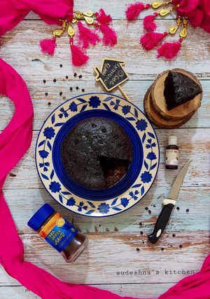 A picture of Choco-Coffee Cake.