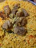 رز بسمتي باللحم