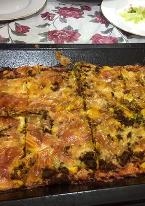 عکسی از دستور غول پيتزا ميسان پز