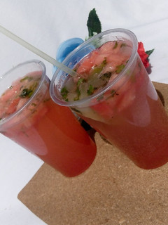 A picture of Water melon majito.