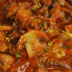 A picture of Tasty mushroom masala for beginners.