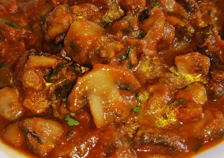 How to Prepare Perfect Tasty mushroom masala for beginners