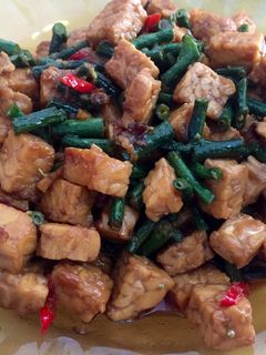 Foto resep Tumis Kacang Panjang Tempe