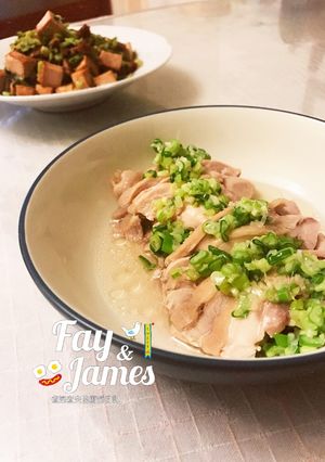 蔥油雞-簡單電鍋料理 的食譜成品照片