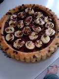 Tarte renversée banane chocolat