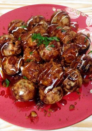Foto resep takoyaki