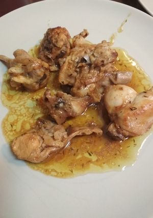 Foto principal de Conejo en salsa de naranja y Tomillo
