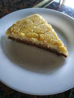 Una foto de Tarta de crema catalana