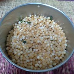 A picture of Sabudana/Javarisi Khichdi.