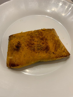 Una foto de Salmón al curry sous vide