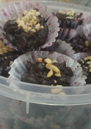 Foto resep Coklat kacang dua bahan
