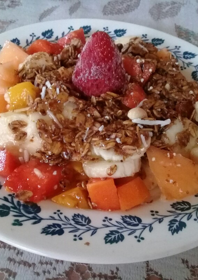 Una foto de Merienda saludable ❤