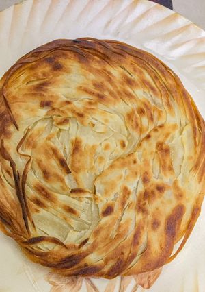 A picture of Lachydar Paratha in Dhaba style👌.