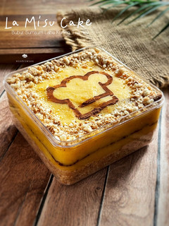 Foto resep La Misu Cake (Bubur Sumsum Labu Kuning Tiramisu)