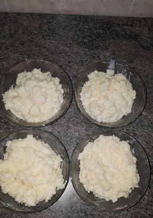 Una foto de Arroz con leche casero