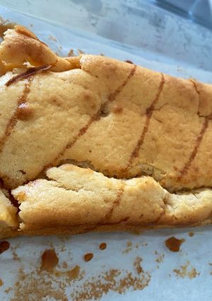 Une photo de Cake aux pommes sans œuf