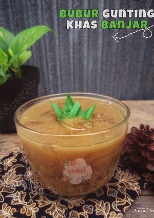 Foto resep Bubur gunting banjar