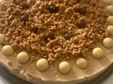 Tarta de turrón sin horno