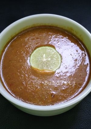 Foto resep 557.Saos Kacang