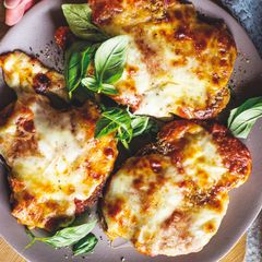 Veal Parmigiana A picture of Veal Parmigiana.
