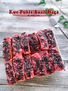 Foto resep Pukis Buah Naga