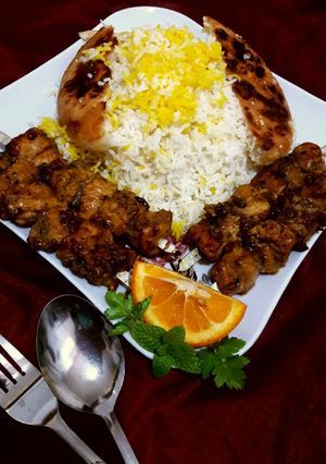 عکسی از دستور جوجه ترش تابه ای👌(جوجه فسنجونی)
