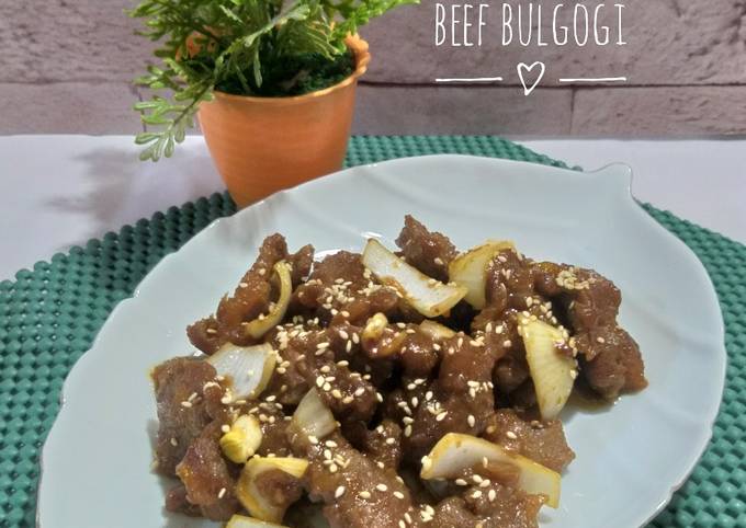 Tutorial Membuat Resep 604.Beef Bulgogi (Beff nya Japchae)