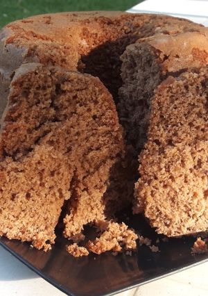 Una foto de Budín de chocolate y naranja