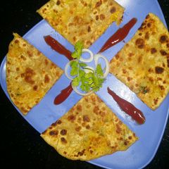 A picture of Rice paratha.