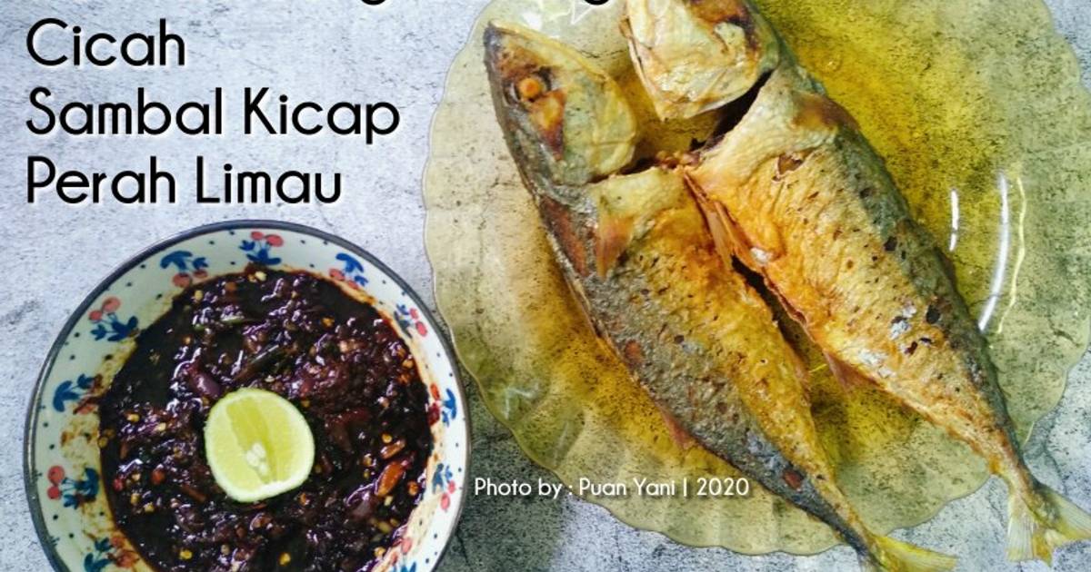 Resipi Ikan Kembung Goreng Cicah Sambal Kicap Perah Limau Oleh Nur Azliani Amer Cookpad