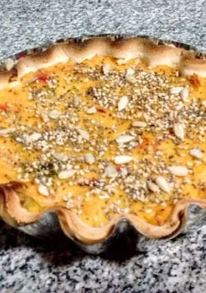 Una foto de Tarta de calabaza