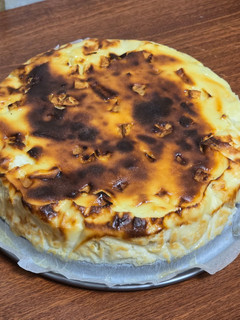 Una foto de Tarta de ricotta y manzana en airfryer