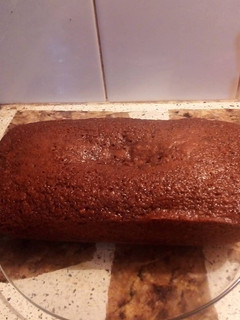 Una foto de Budín de chocolate y café